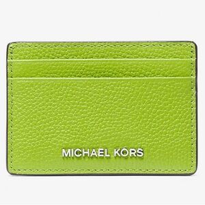 Michael Kors Pebbled Leather Card Case
